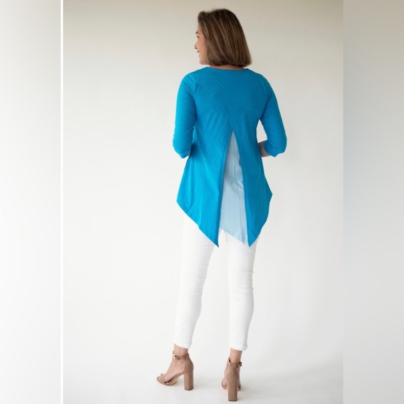Aria Norma Tunic Blue - Picture 3 of 4